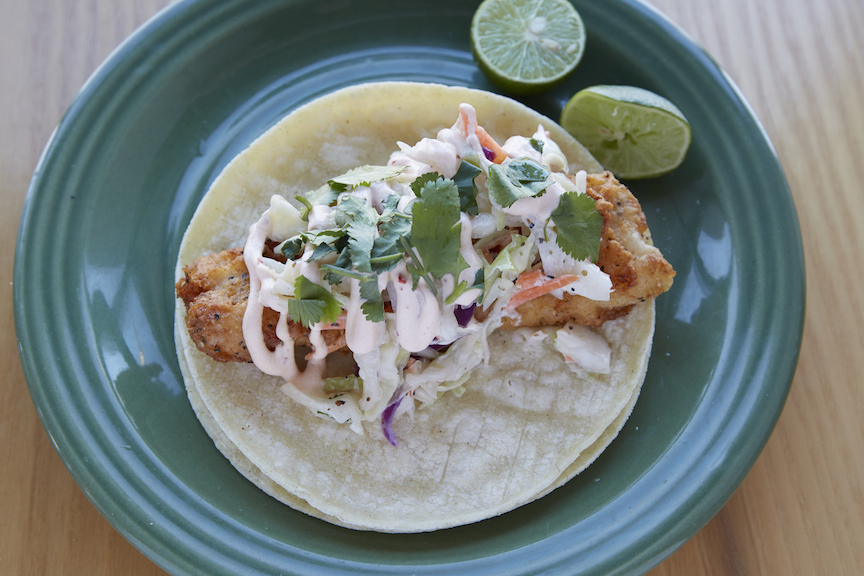 Southern Fried Fish Taco