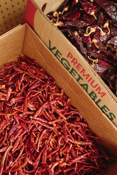 dried chiles 